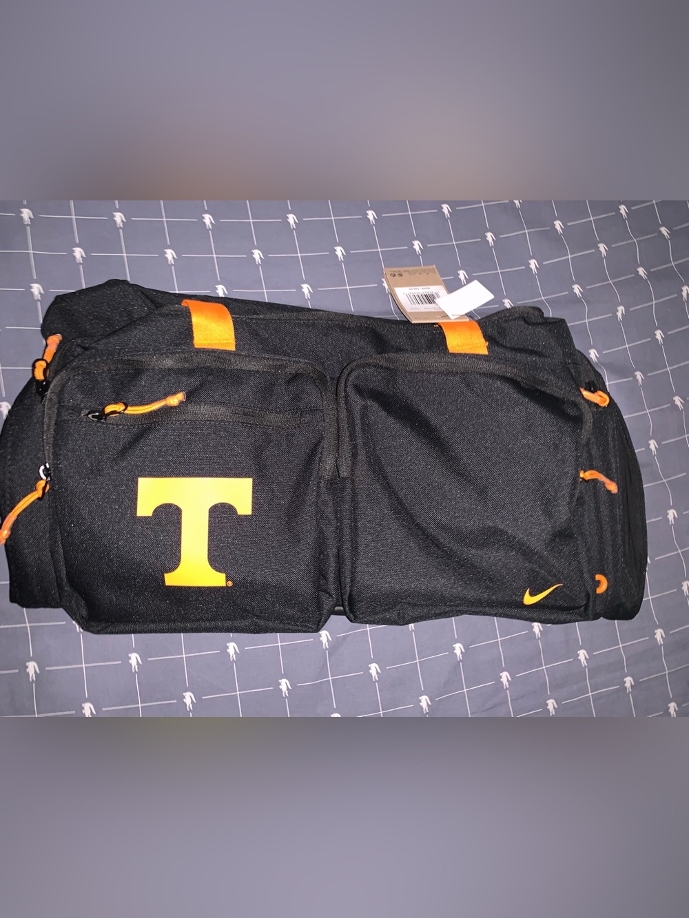 Nike 2024 Utility Power Tennessee Volunteers Duffel Bag Orange/Black II9972-010